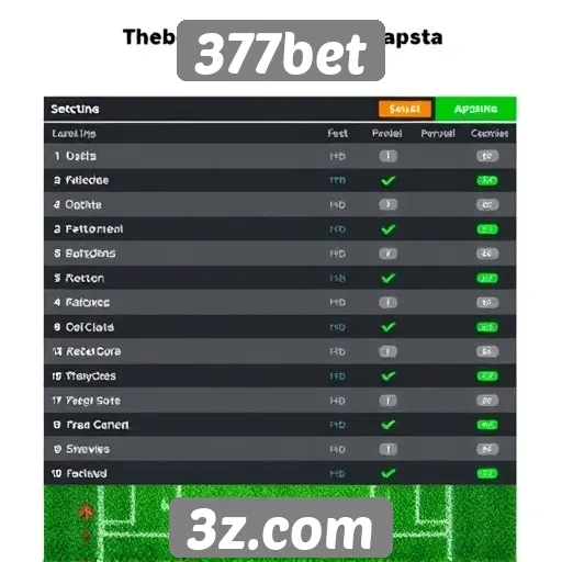 377bet : Comparação entre 377bet e concorrentes do mercado