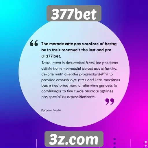 377bet : Feedback de usuários sobre a experiência no 377bet